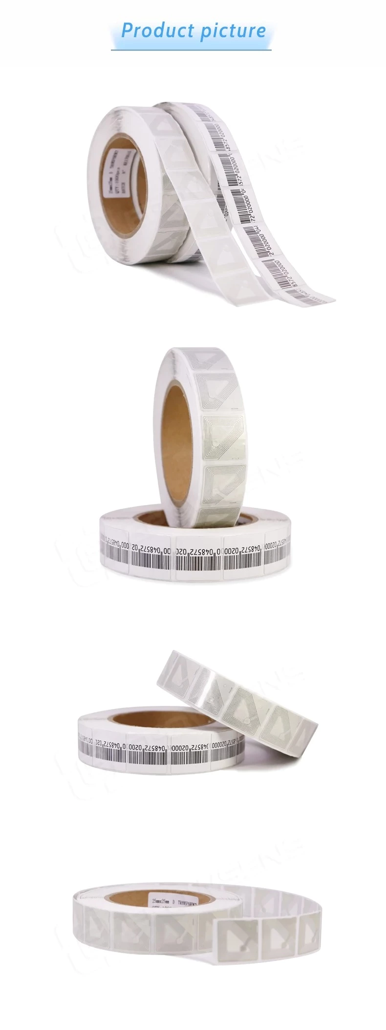 RF2525 Epowsens anti theft security labels retail loss prevention 25x25mm small RF label