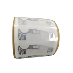Customized Round Shape Dia24mm Antenna Impinj Monza R6R6A Chip UHF RFID Wet Inlay