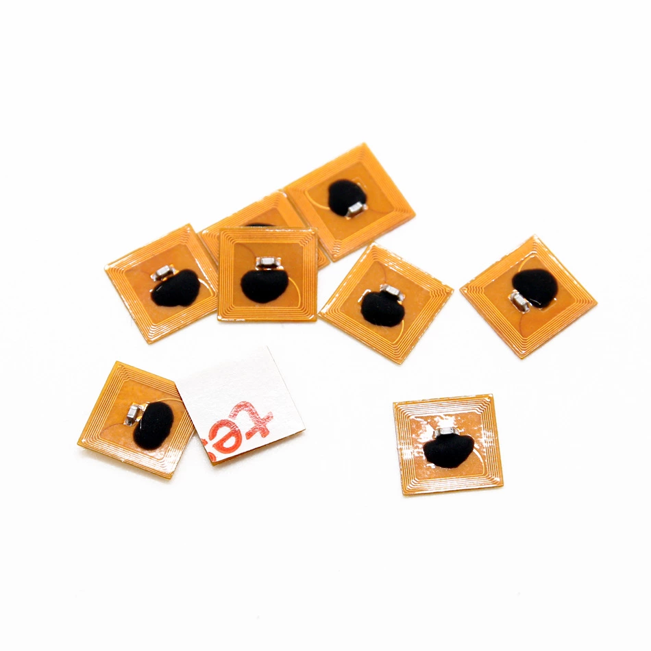 Flexible PCB RFID Sticker Programmable Custom NFC NTAG216 Anti-Metal RFID FPC Sticker Tags