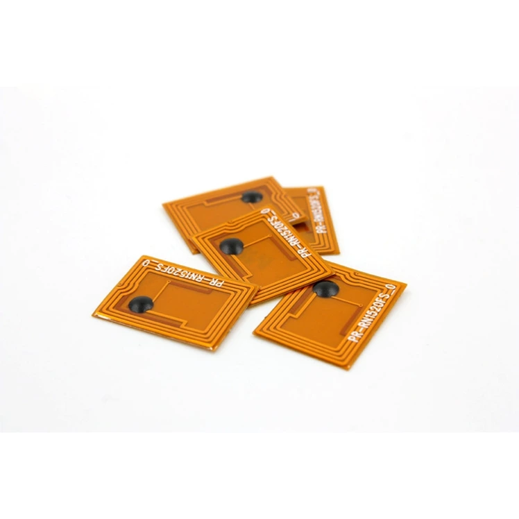 Flexible PCB RFID Sticker Programmable Custom NFC NTAG216 Anti-Metal RFID FPC Sticker Tags