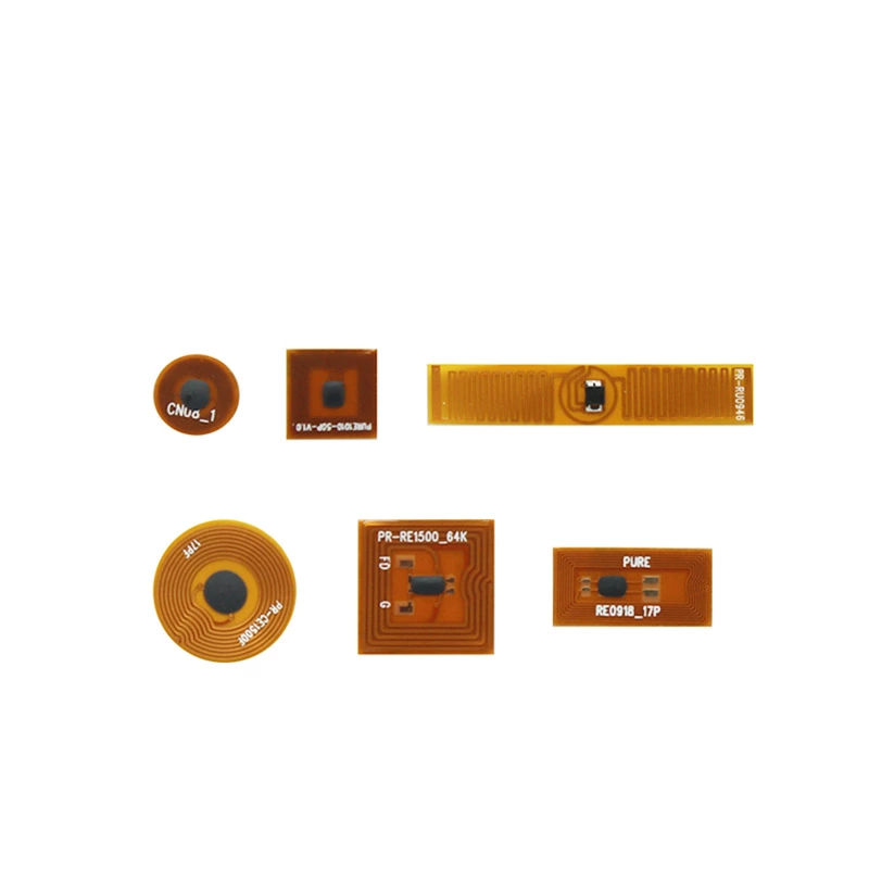 Flexible PCB RFID Sticker Programmable Custom NFC NTAG216 Anti-Metal RFID FPC Sticker Tags