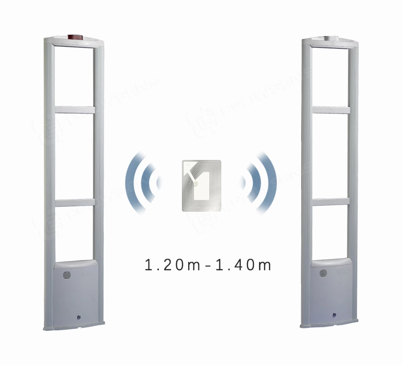 RF3040 Retail store anti shoplifting 30x40mm RF security stickers 8.2mhz soft label