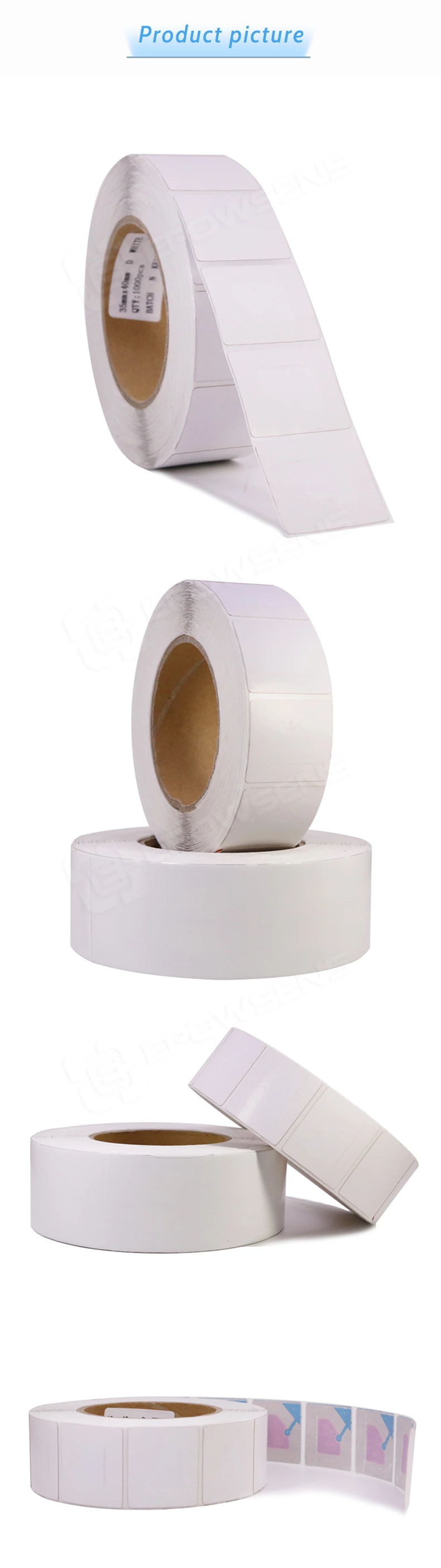 RF3540 EAS supermarket anti shoplifting rf retail security label