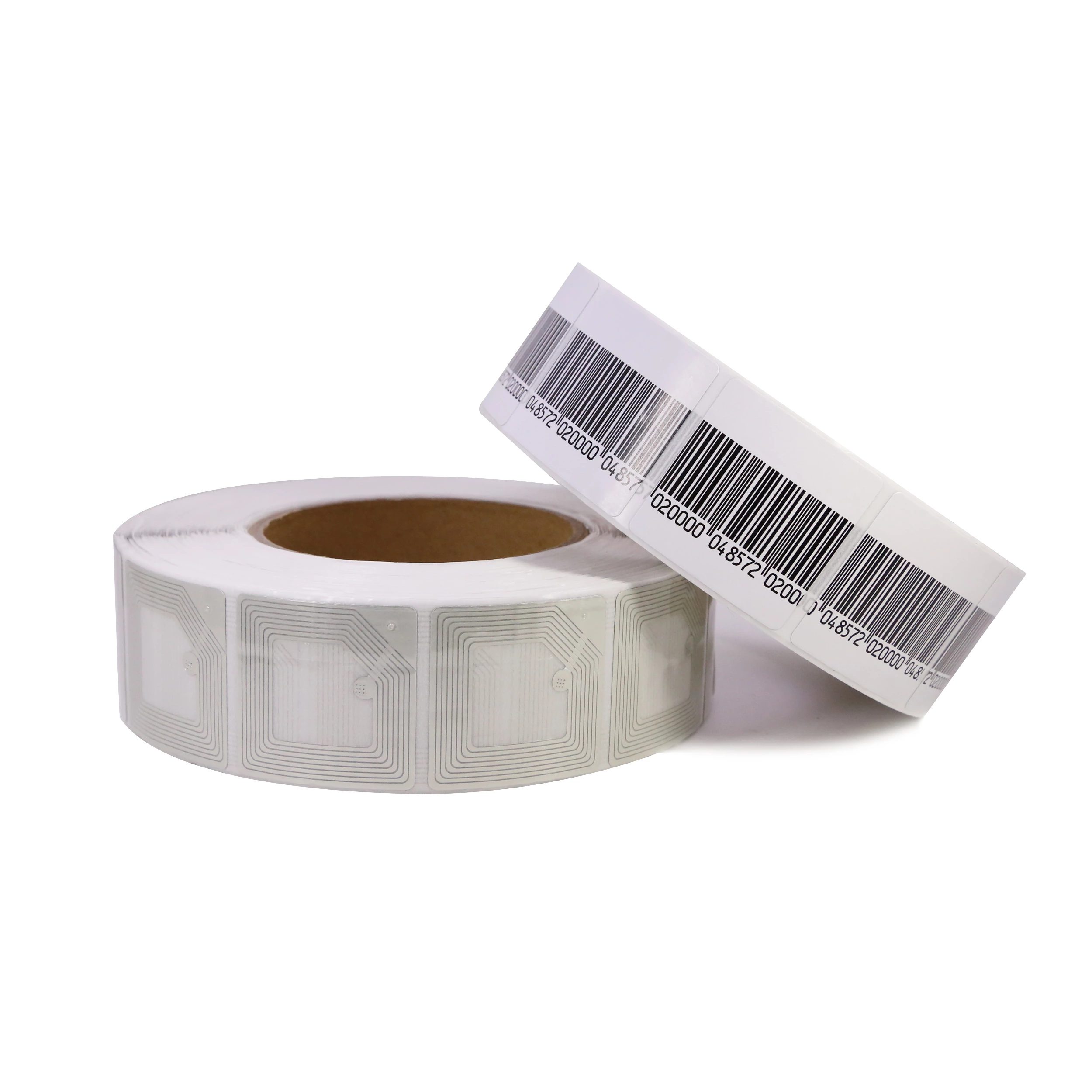 RF4040 EAS security anti theft 8.2MHz RF soft adhesive label 40x40mm