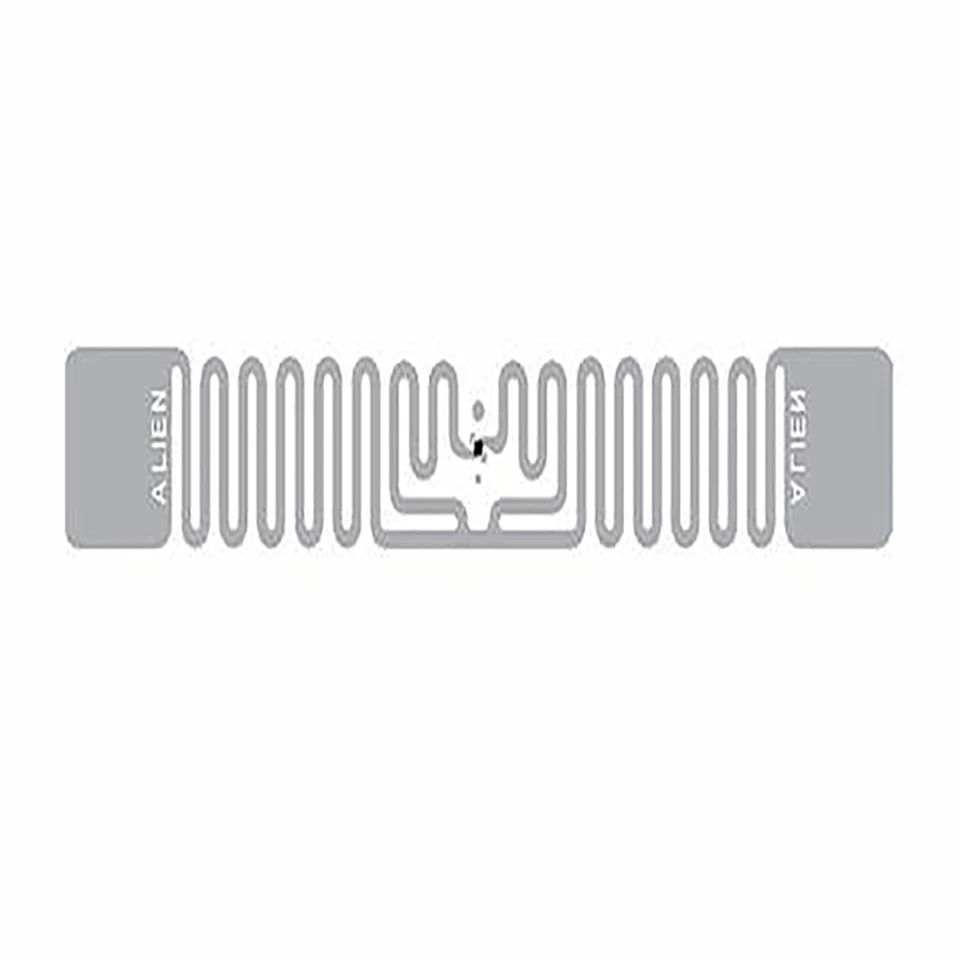 Wholesale Programmable UHF 860-960MHZ RFID R6 Wet Inlay Hang Tag Label Sticker For Cloth Garment